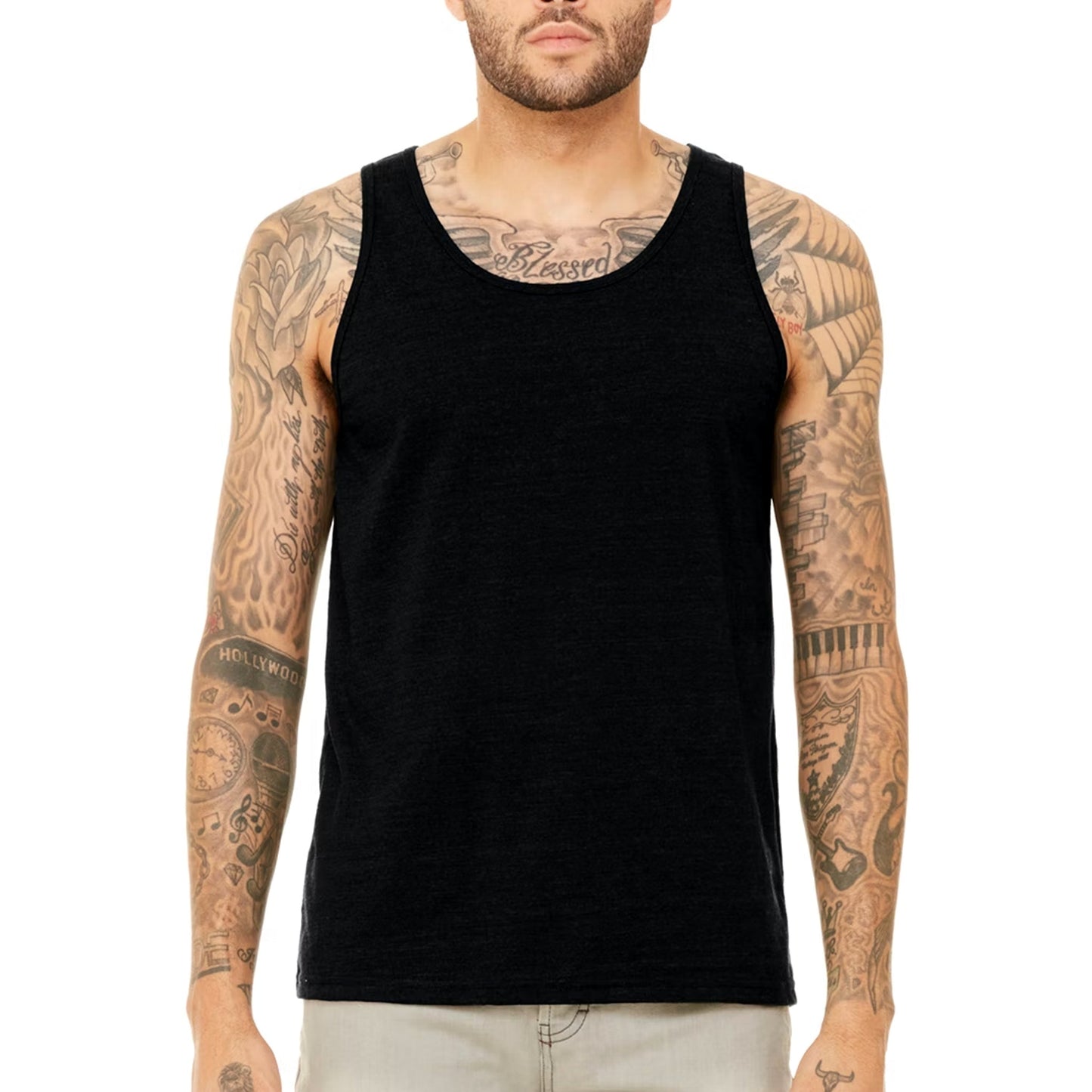 Midweight Soft Fitted - Tank Top T-Shirt - Bella + Canvas - BC3480