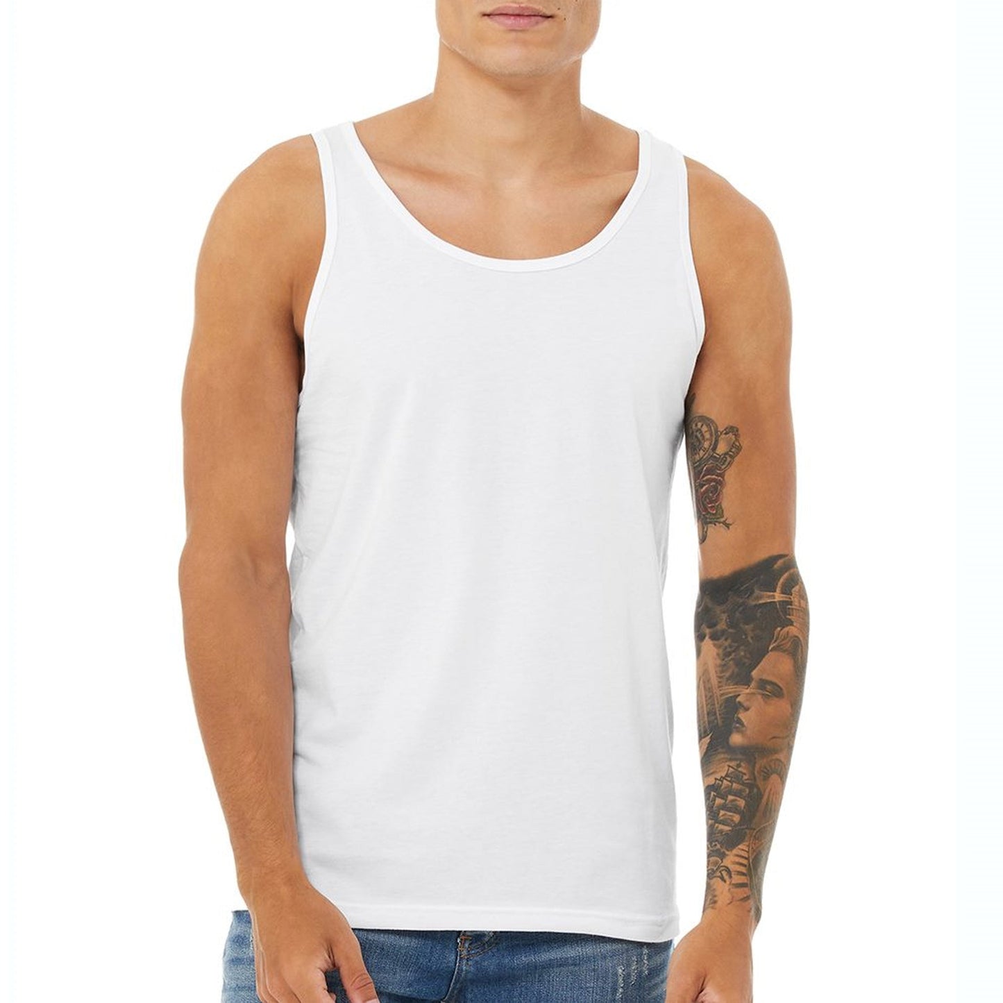 Midweight Soft Fitted - Tank Top T-Shirt - Bella + Canvas - BC3480