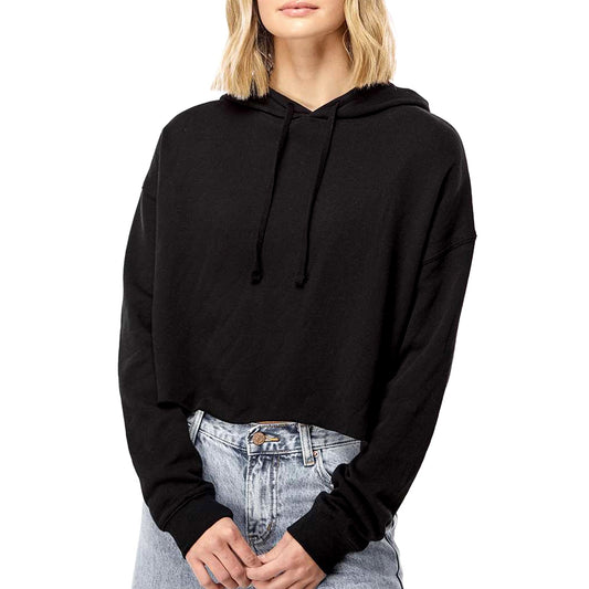 Lightweight - Cropped Hoodie - Independent Trading Co. - AFX64CRP